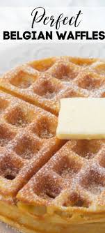 Homemade Belgian Waffles Are Perfectly Golden And Crispy On The Outside While The Insides A In 2020 Best Belgian Waffle Recipe Easy Waffle Recipe Waffle Maker Recipes