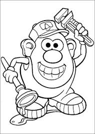 Potatohead coloring page, just click on the image you want to view and print the larger picture on the next page. Kids N Fun Com 57 Coloring Pages Of Mr Potato Head