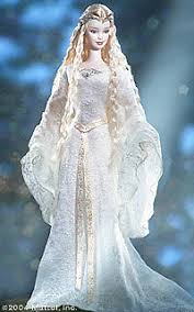 Conceptual art for galadriel in white council gown from the hobbit: Galadriel In The Lord Of The Rings The Fellowship Of The Ring 2004 Barbie Doll Gunstig Kaufen Ebay