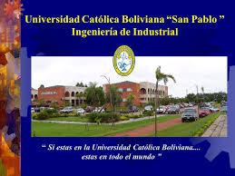 14 de septiembre nº 4807 esq. Universidad Catolica Boliviana San Pablo Ingenieria De Industrial Ppt Descargar