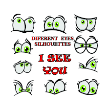 Download Svg Files For Cricut Silhouette Sizzix And Sure Cuts Cartoon Eyes Svg