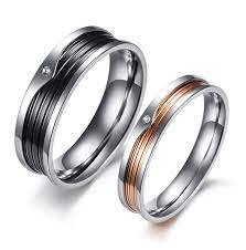 Personalized Custom Titanium Couples Rings Couple Ring Couples Ring Couple Rings Cheap Wedding Rings Sets Engagement Rings For Men Rings For Men