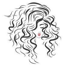 Pin By Svetlana Z On Diy Shirt Ideas Hair Vector Curly Hair Drawing Hair Illustration