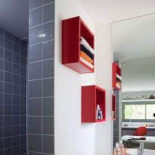 Du prix et du choix, découvrez vite l'offre meuble salle de bains static blanc oskab. Du Rouge Dans La Salle De Bains 10 Photos De Salles De Bains Rouges Tendance Et Design Cote Maison