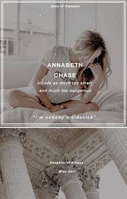 Nathysouzq Annabeth Chase Pjo Aesthetic Percy Jackson Books Annabeth Chase Percy Jackson