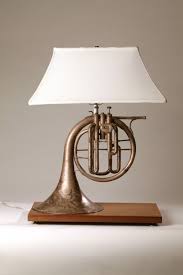 Horn Antique Table Lamp Id Lights Old Lamps Lamp Diy Lighting