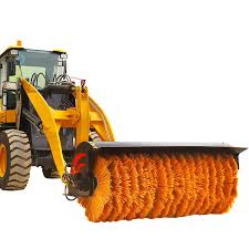 Accesorios para excavadora, Cepillo rotativo hidráulico Motror, escoba,  barredora de nieve para acera, máquina de limpieza de nieve para cargadora  de ...