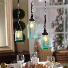 Mason Jar Pendant Light Set Of 3 Kirklands