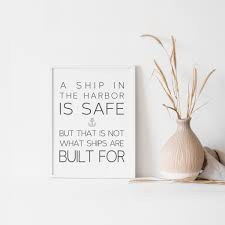 Image result for ship in the harbor is safe