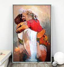 Immerse yourself in the lyrics. First Day In Heaven Painting I Held Him And Would Not Let Him Go Poster Camaelshirt American Trending Tees