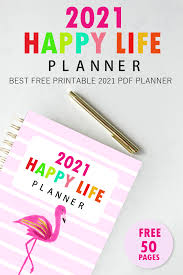Small 3.2 in x 4.7 in similar to inserts for small kikki k, filofax, and kate spade pocket planners. Free Printable Planner 2021 Pdf 50 Awesome Organizers