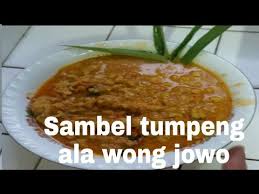 Mungkin itu kalimat yang pas untuk menggambarkan orang indonesia. Resep Sambel Tumpang Khas Kediri Youtube