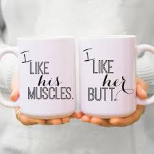 See more ideas about funny coffee mugs, mugs, funny mugs. His And Hers Coffee Mugs Funny Couple Mugs Muscles Mug Quot I Like His Muscles Quot And Quot Funny Wedding Gifts Boyfriend Gifts Mens Anniversary Gifts