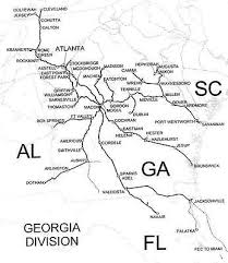 Norfolk Southern Georgia Division Track Chart 2002 Pdf On