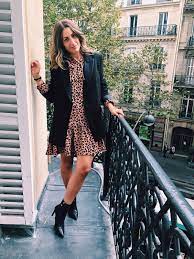 Loavies robe style blazer dorée métalisée 39,99 € 14,00 €. Look Robe Leopard Fashion Womens Fashion Style