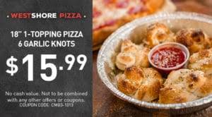 Deals Westshore Pizza And Cheesesteaks