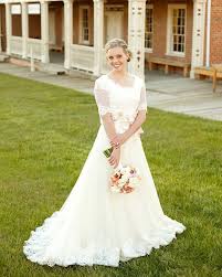Elegant minimalist style wedding dress in a modest design that's simple yet incredibly stylish. Elegant Modest Wedding Gowns Fashion Dresses