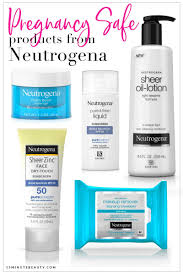 pregnancy safe skincare from neutrogena