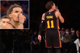 Point guard for the atlanta hawks trae young 1. Trae Young Delivers Knicks Gut Punch For Hawks Game 1 Win