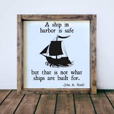 Image result for ship in the harbor is safe