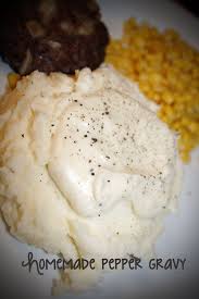Homemade White Pepper Gravy Homemade Gravy Stuffed Peppers Pepper Gravy