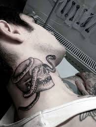 There's the trash polka style, and there's the skull that seems to be hiding behind its skin. 80 Cute Neck Tattoos For Girls 2021 Side Back Designs