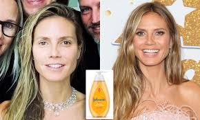 We've used baby shampoo for their face and head, dawn to wash the you should use this shampoo while you bathing your dog. Supermodel Heidi Klum Says She Uses Baby Shampoo To Wash Her Face Daily Mail Online