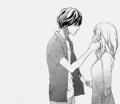 Buku mewarnai rosario vampir mizore shirayuki anime hitam putih anime putih wajah png pngegg. 25 Gambar Anime Pasangan Hitam Putih Terbaru Gambar Anime Keren Terlengkap