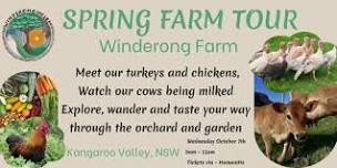 Spring Farm Tour at Winderong Farm