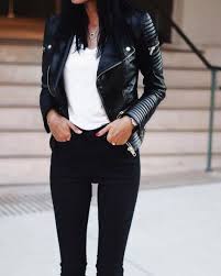 Best Leather Jackets Of The Season And Where To Buy Them Society19 Stylish Spring Outfit Best Leather Jackets Jacket Outfits