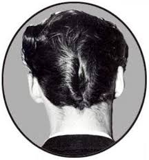 Ducktail, flattop, pompadour, crew cut, the forward combed boogie and flattop boogie hairstyles, and jelly roll starting with this first page, the style on this teen girl is described as the women's version of a ducktail. The Long And Short Of It History Of Hair Rockabilly Hair Ducktail Ducktail Haircut