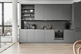1001 Idees Deco Pour La Meilleure Association De Couleur Avec Le Gris Armoires De Cuisine Contemporaine Amenagement De La Cuisine Interieur De Cuisine