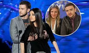 By daily mail reporter updated: Mtv Movie Awards 2011 Justin Timberlake Gropes Mila Kunis And Flirts With Ex Cameron Diaz Daily Mail Online