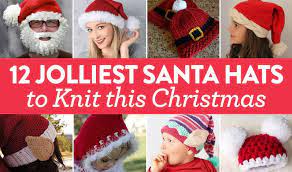 This santa hat pattern is something i have been thinking about for awhile now. 12 Jolliest Santa Hats To Knit This Christmas Blog Let S Knit Magazine