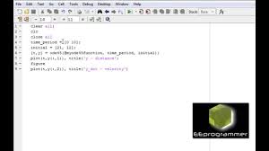 Matlab Tutorial Solving First 1st Order Differential Equation Using Ode45 Youtube