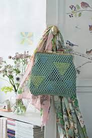 crocheter un grand sac retro avec point ananas diy laine grands sacs coloriage impressionnisme