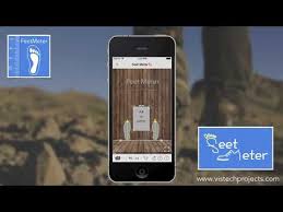 How To Measure Foot Length And Shoe Size Using Feet Meter App On Ios