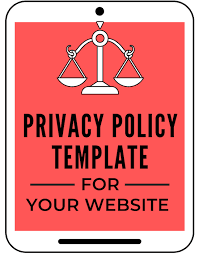 Privacy Policy Template For Your Blog And Website Professionally Written By A Lawyer Gdpr Compliant Legal Policy Template Blogging Mistakes Blogging Lessons