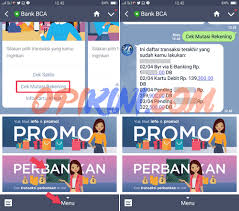 5 Cara Melihat Mutasi Rekening Bca Tanpa Harus Cetak Buku Opikini