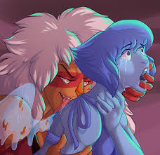 Rule34 - If it exists, there is porn of it  shadowpelt, jasper (steven  universe), lapis lazuli (steven universe)  2396715