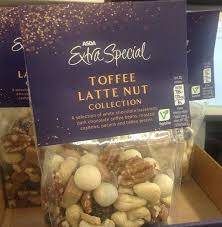 Asda Extra Special Toffee Latte Nut Collection Chocolate Coffee Beans Chocolate Hazelnut Nut Snacks Mix
