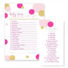 We want to nurture the activities you love and encourage you to try new things. Pink Elephant Baby Shower Word Scramble Games Paper Clever Party Set Of 25 Cards Home Kitchen Event Party Supplies