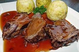 Sauerbraten A La Surina Sauerbraten Fleisch Gerichte Rezepte