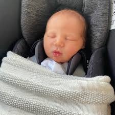 Welcome Remie Margot Clark 💗 Born Monday 5th April @ 10:51am Weighing  8.3lb A week ago with the sudden shock of losing our precious Bobbi 🐶, our  little Remie made sure to