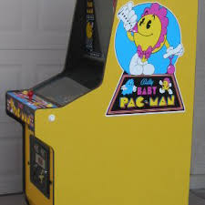 Baby Pac Man Side Art Phoenix Arcade 1 Source For Screen Printed Arcade Artwork