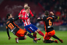 Spanish Laliga Report Atletico Madrid V Valencia 04 February 2018