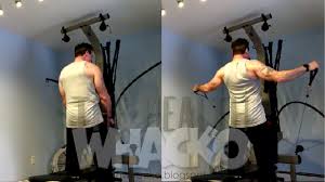 The standing cable reverse fly is a variation of the reverse fly and an exercise used to strengthen the rear deltoids. The Video Whacko Reverse Fly Bowflex Standing