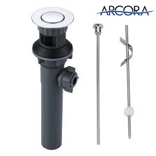 Make sure that all of your drains have drain stoppers and debris traps. Arcora Pop Up Drain Stopper Replacement Parts Arcorafaucet