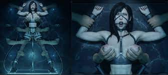 Tifa & wall of hands [Gifdoozer] - NSFW Rule 34