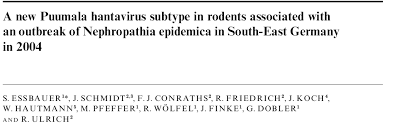 The hantavirus case comes at a time when the total count of those infected by novel coronavirus globally is nearing the 400,000 mark and scientists are yet to find a cure for it. Https Www Lgl Bayern De Gesundheit Infektionsschutz Infektionskrankheiten A Z Hantavirus Doc Nagetier Zoonosen Essbauer Pdf